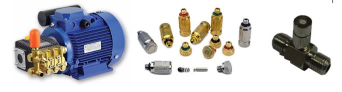 قطعات پکیج کامل مه پاش