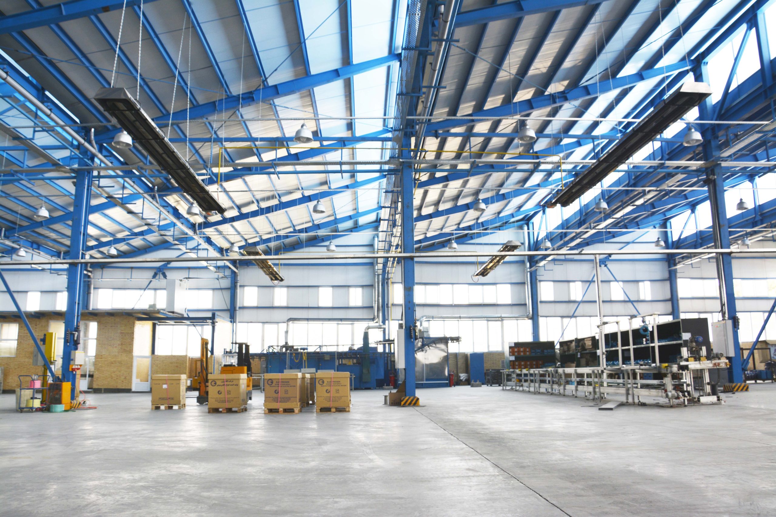 بخاری صنعتی گازی