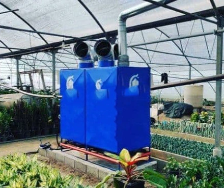 کوره هوای گرم گلخانه