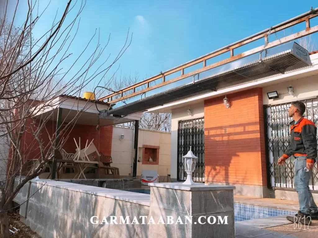 بخاری تابشی لوله ای سقفی و دیواری گرماتاب