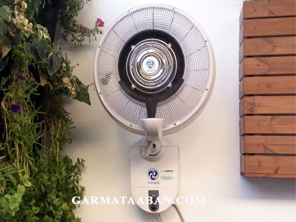 تعمیر و نگهداری پنکه مه پاش ایستاده