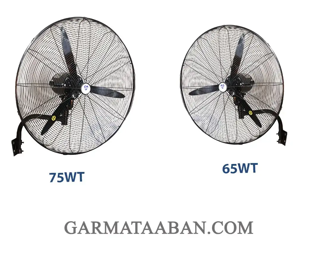 پنکه صنعتی دیواری