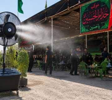 پنکه مه پاش برای موکب