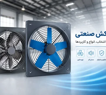 انواع مختلف هواکش صنعتی